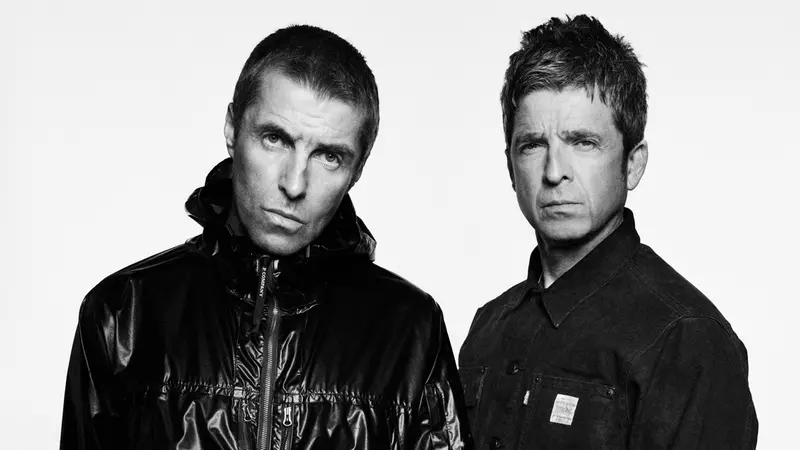 Liam e Noel Gallagher degli Oasis