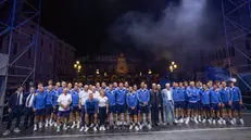 Union Brescia, la presentazione in piazza Loggia