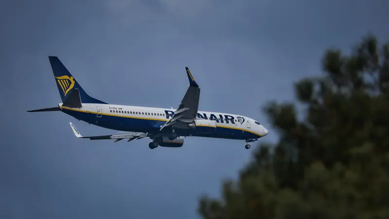 Un velivolo di Ryanair