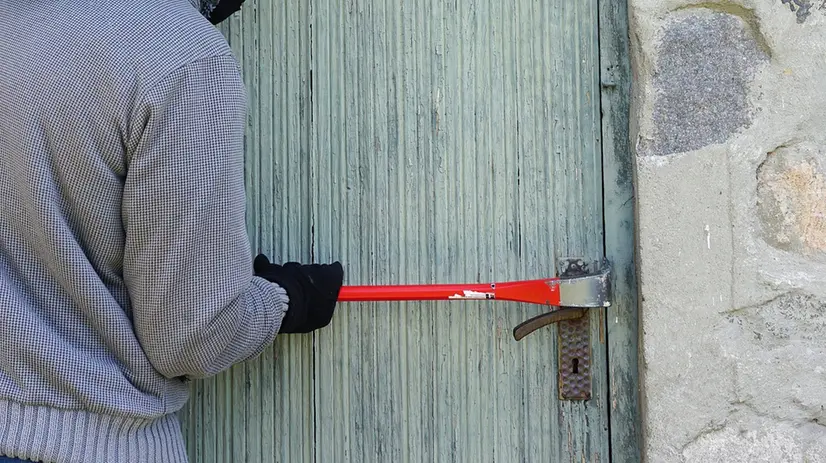 Un ladro, immagine simbolica