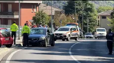 L'incidente tra Darfo e Angolo Terme