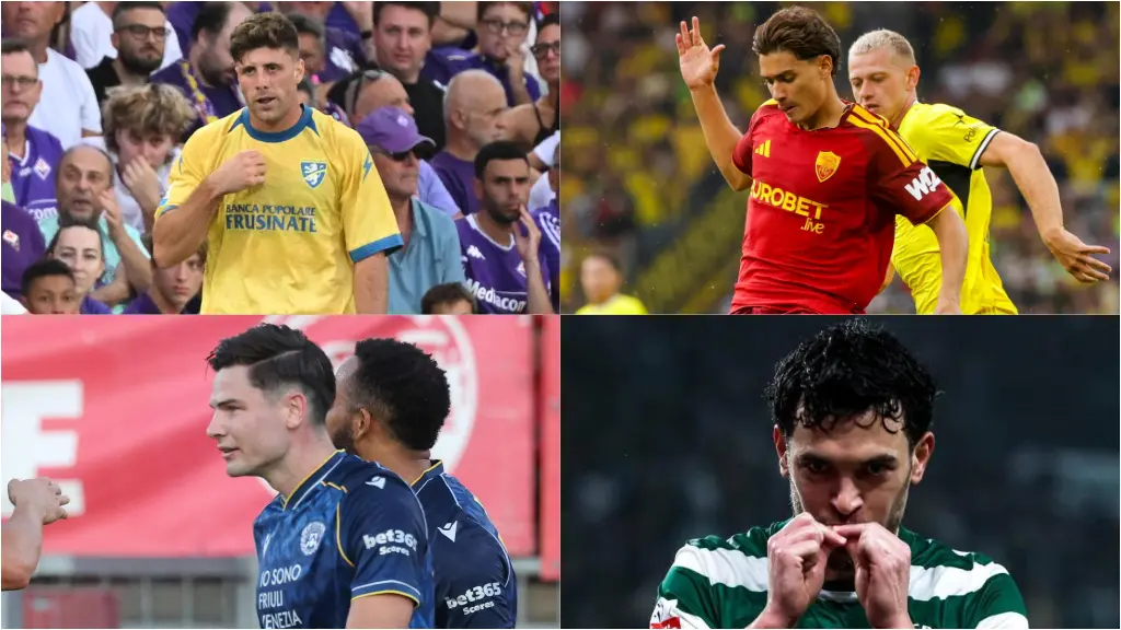 Da sinistra, in alto: Bracaglia, Lulli, Ekkelenkamp e Gonçalves