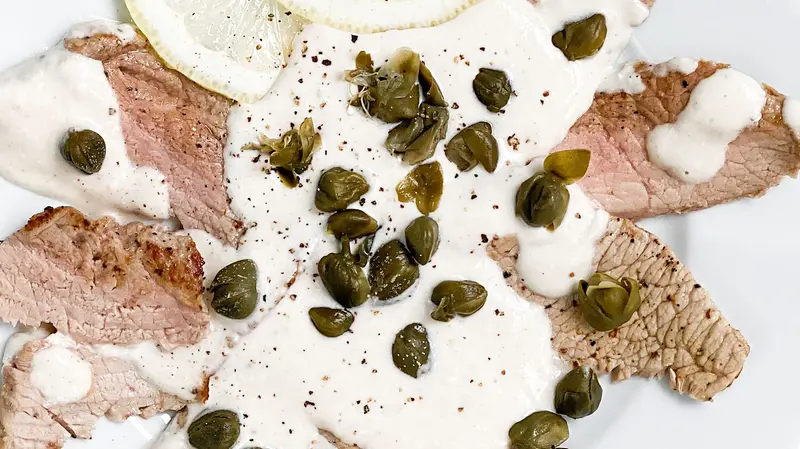 Il vitello tonnato si faceva con la maionese