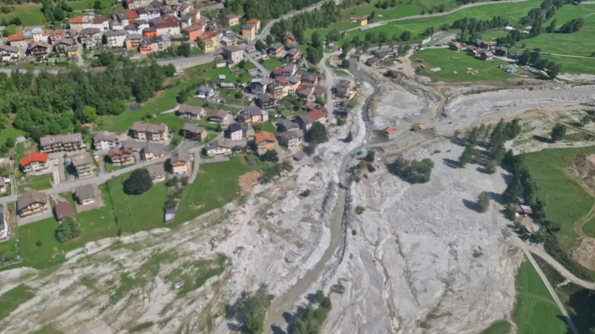 L'esondazione del torrente Vallaro