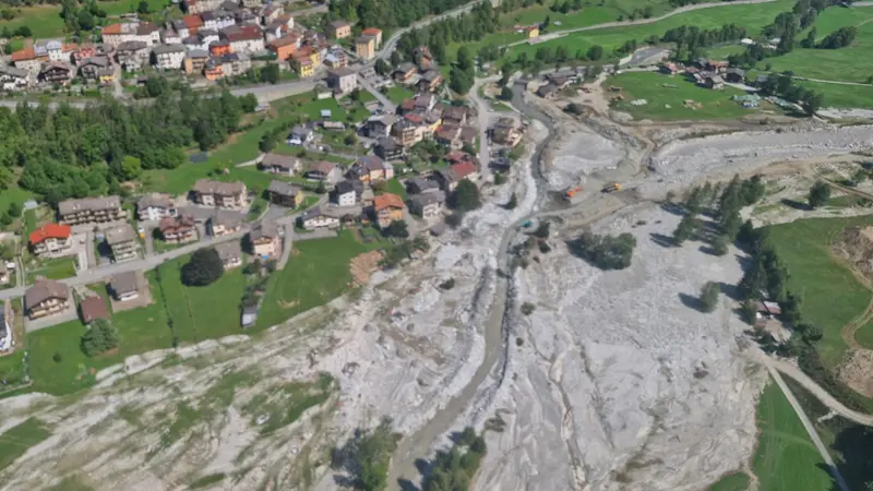 L'esondazione del torrente Vallaro