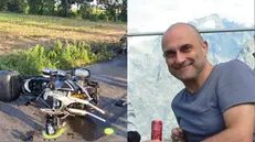 Dario Tomasoni, il 63enne di Lograto morto in seguito a un incidente in moto