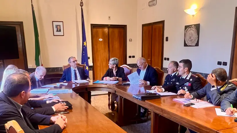 La riunione del comitato in Prefettura