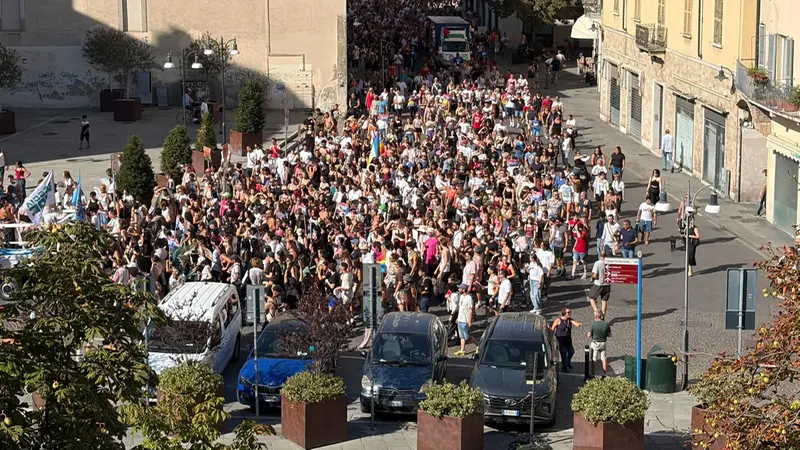 Il corteo del Pride 2026 a Brescia