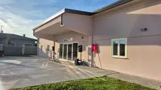 L'ingresso della nuova ala