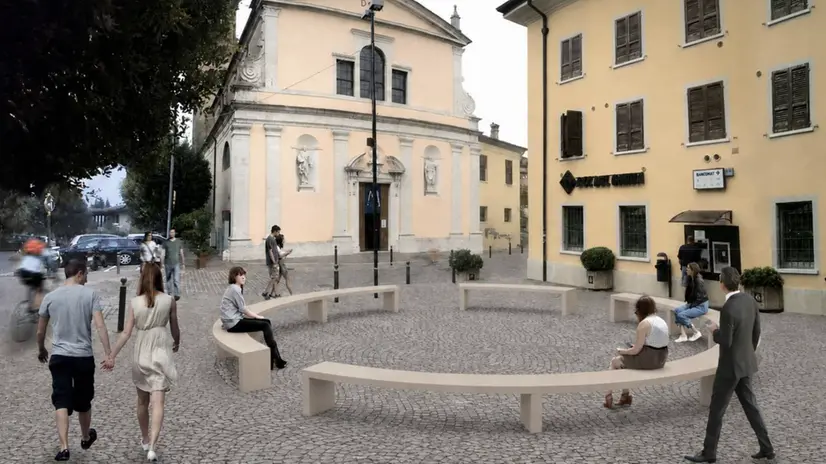 Il centro di Padenghe