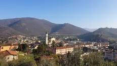 Una veduta panoramica di Gussago