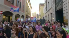 Un momento del Brescia Pride 2026 - Foto New Eden Group © www.giornaledibrescia.it