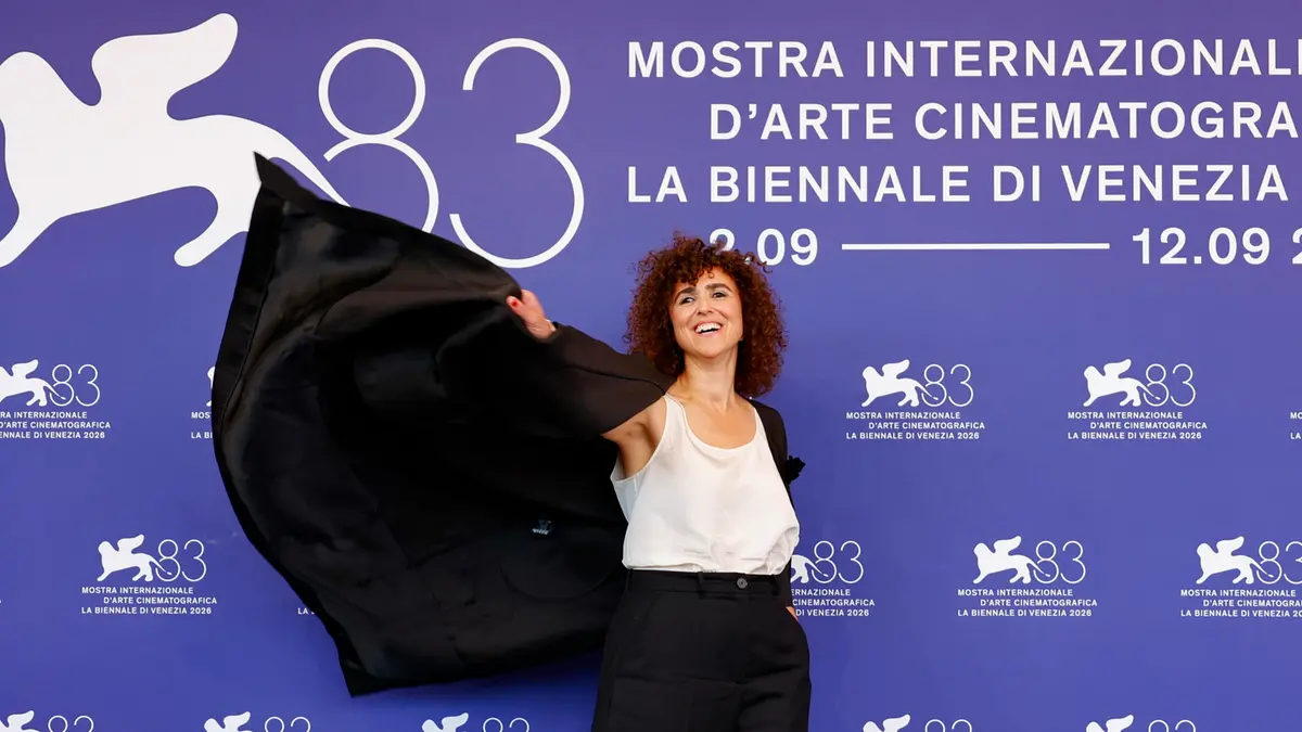 La regista danese May el-Toukhyè una delle due sole registe in concorso