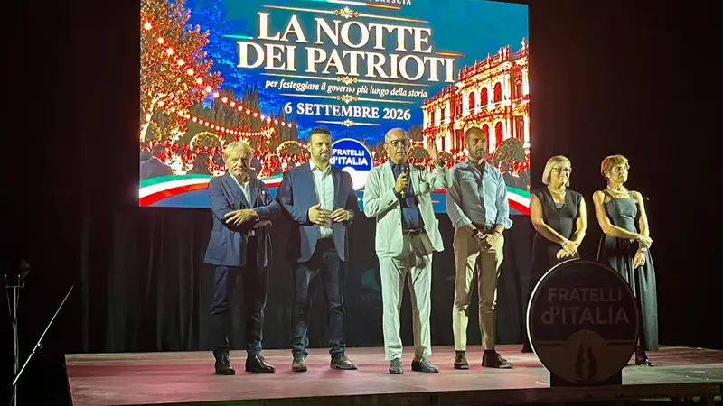 La serata a Villa Mazzotti a Chiari