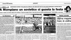 La pagina del Giornale di Brescia datata 9 settembre 1991 che racconta del ko del Brescia e della doppietta di Alejnikov - © www.giornaledibrescia.it