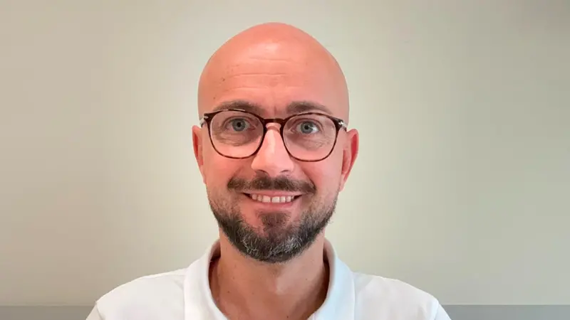 Andrea Foppoli, coordinatore infermieristico dell’ospedale di comunità di Esine