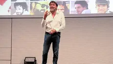 Sigfrido Ranucci sul palco