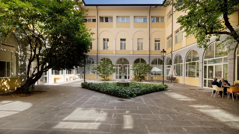 Una delle strutture per anziani che fanno capo alla Fondazione Casa di Dio