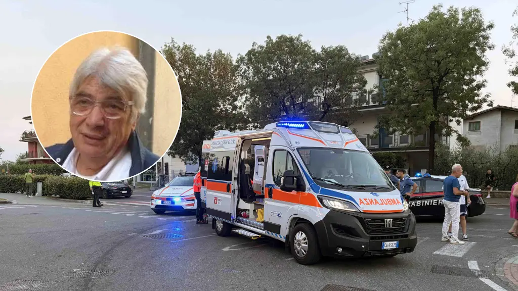 I soccorsi sul luogo dell'incidente in cui ha perso la vita Mario Clerici