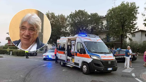 I soccorsi sul luogo dell'incidente in cui ha perso la vita Mario Clerici