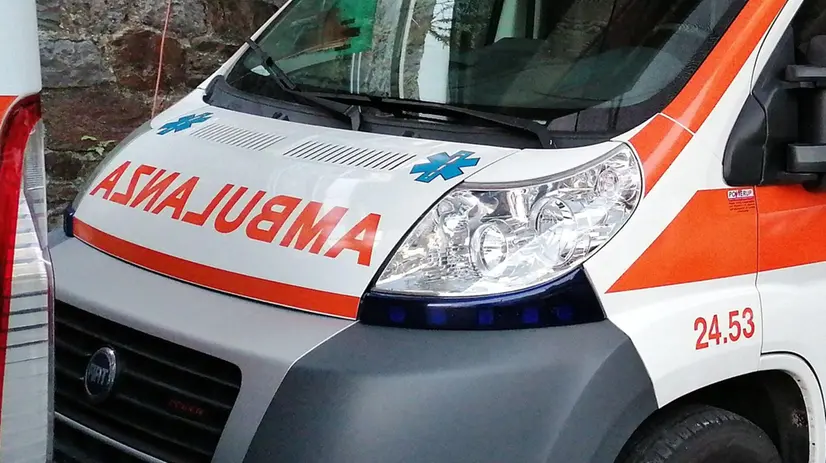 Un'ambulanza, foto simbolica