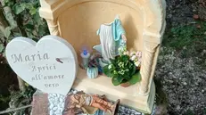 La statua della Madonna decapitata