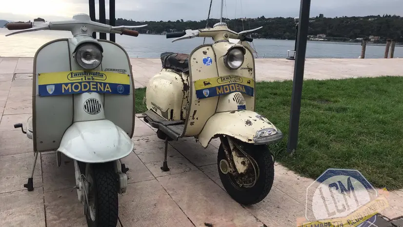 Due esemplari della mitica Lambretta © www.giornaledibrescia.it