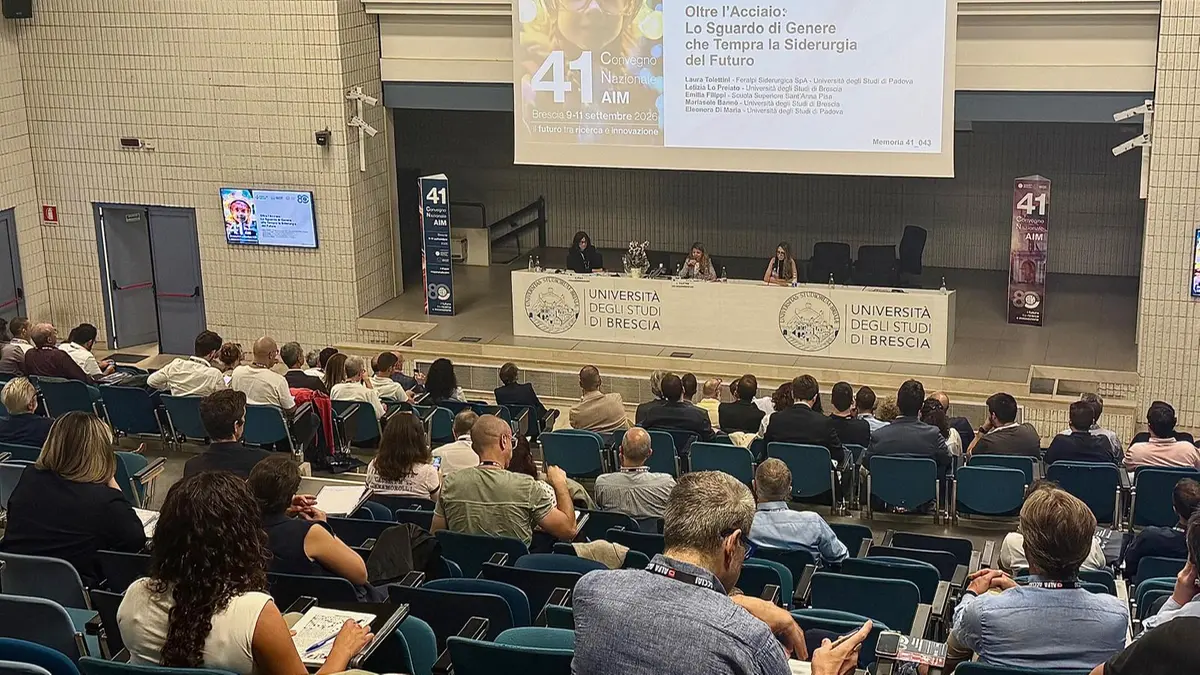 Un momento del convegno per gli 80 anni di Aim
