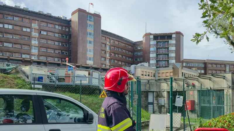Maltempo, allagato il Civile
