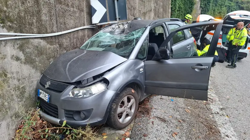 L'incidente a Vobarno