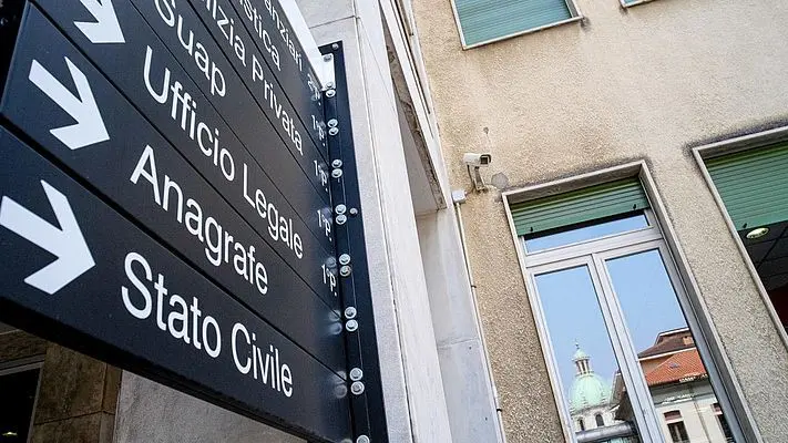 Un ufficio dell'Anagrafe