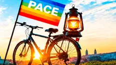 Pedalando verso la pace
