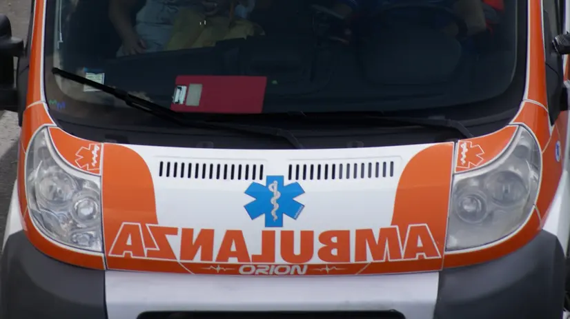 Un'ambulanza, foto simbolica