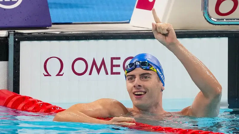 Federico Bicelli, nuotatore bresciano plurimedagliato - foto Giornale di Brescia