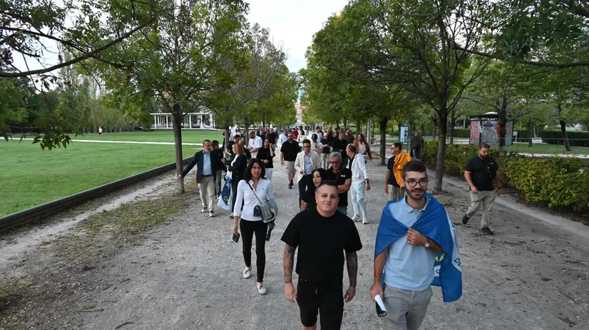 CRONACA BRESCIA FUTURO NAZIONALE PASSEGGIATA FUTURISTA PER LA SICUREZZA AL PARCO TARELLO REDAZIONE CRONACA 12-09-2026 GABRIELE STRADA NEW EDEN GROUP