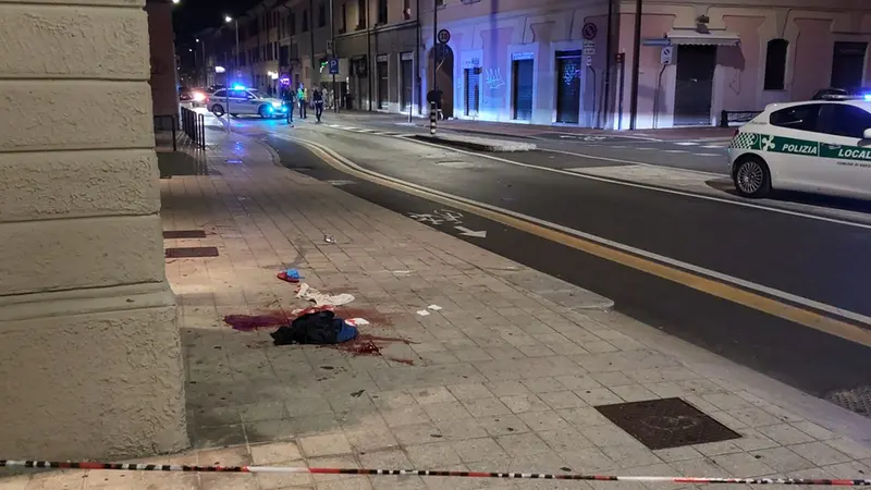 Il luogo dell'aggressione in via Milano - © www.giornaledibrescia.it