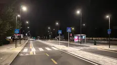Il luogo dell'aggressione in via Milano