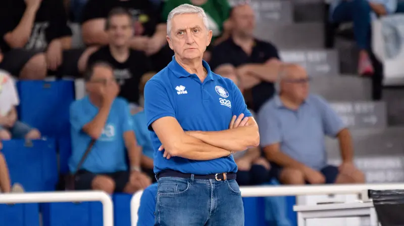 Marco Calvani, allenatore della A2A Leonessa Brescia - © Newreporter Papetti