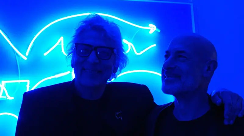 Marco Nereo Rotelli e Alessio Bertallot