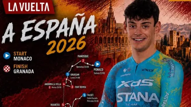 Alessandro Romele, alla Vuelta 2026 si è rivelato potenziale campione - foto Instagram Xds Astana