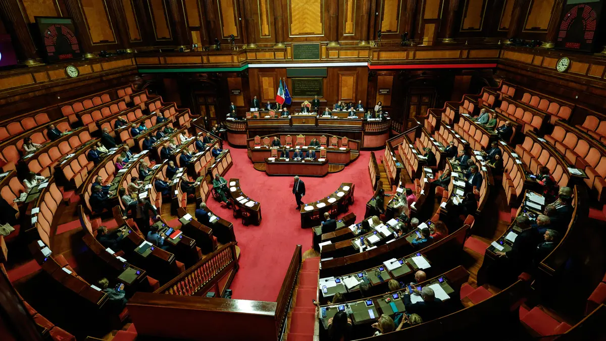 Il voto in Senato sul disegno di legge sulla Riforma elettorale - Foto Ansa © www.giornaledibrescia.it