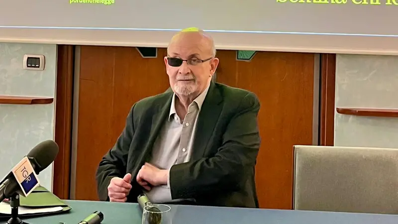 Salman Rushdie a Pordenone