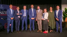 I partecipanti all'assemblea dei giovani