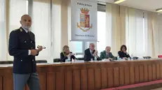 La presentazione dell'iniziativa in Questura