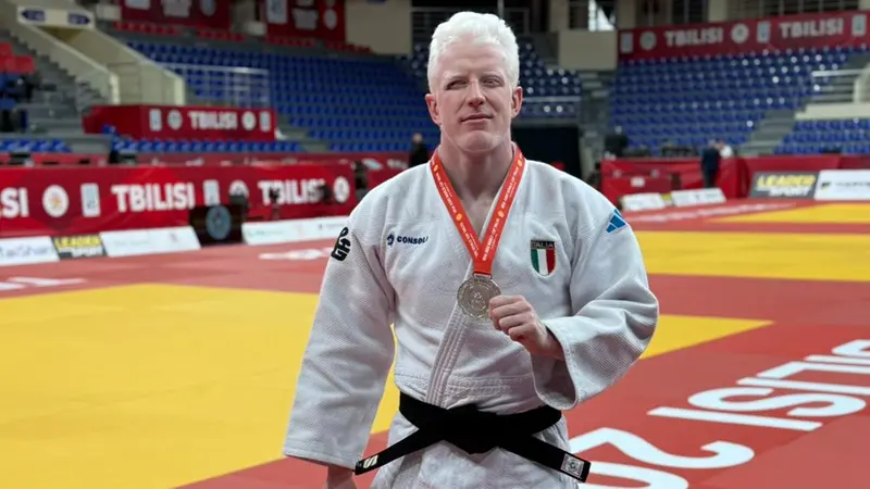 Il judoka bresciano Simone Cannizzaro