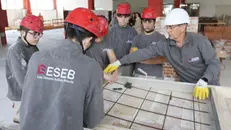 I laboratori sono tra i punti di forza della Scuola edile dell’Eseb © www.giornaledibrescia.it