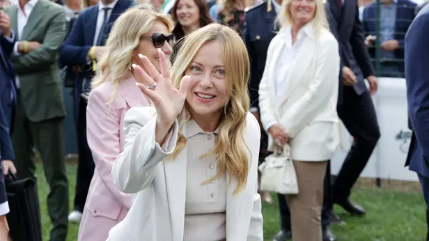 Giorgia Meloni a Gardone Val Trompia per i 500 anni di Beretta