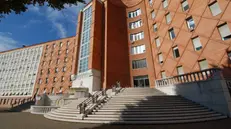 L'ingresso storico degli Spedali Civili