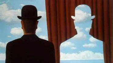 René Magritte, «Decalcomania»