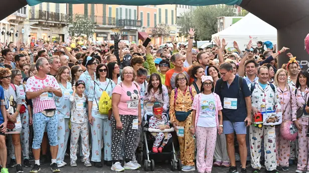 La Pigiama Run in corso Zanardelli